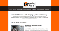 Desktop Screenshot of kolpingjugend.net